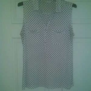 Ny and company polka dot shirt size Large